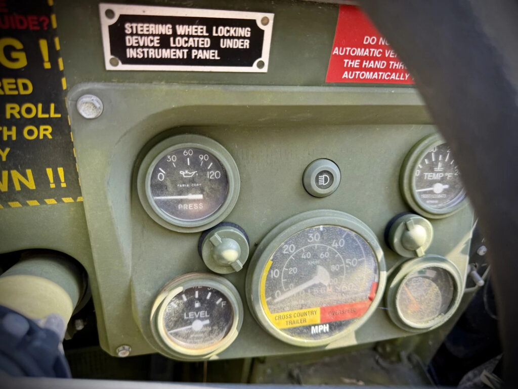 *running* Hmmwv, Humvee 6.5L Turbo w/ OD (4l80e 4 Speed) Military Vehicle M1114