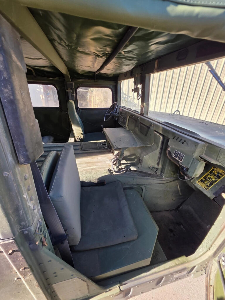 Titled 2007 4×4 Heavy M1097r1 Military Hummer Hmmwv Humvee Runs and Drives Great