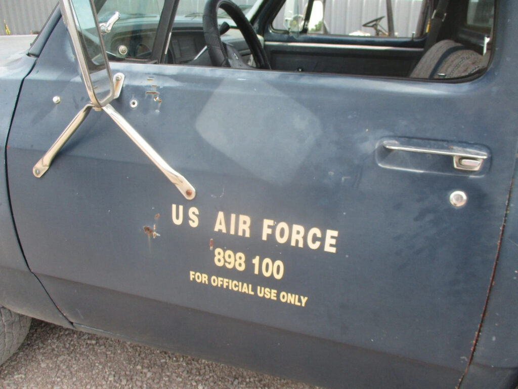 1989 1st Gen Dodge D250 3/4-Ton Pickup Truck, Ex- USAF Air Force, Runs Good, V8