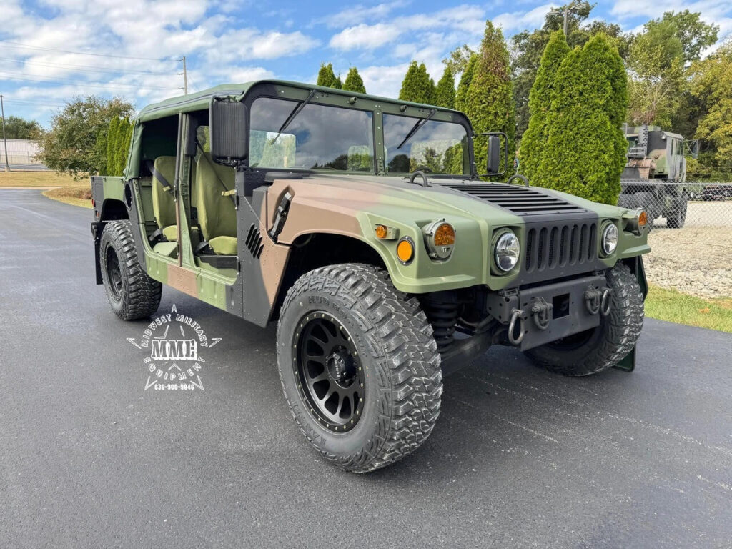 2000 Am General M1097a2 1 1/4 Ton Humvee Hmmwv 4 Speed