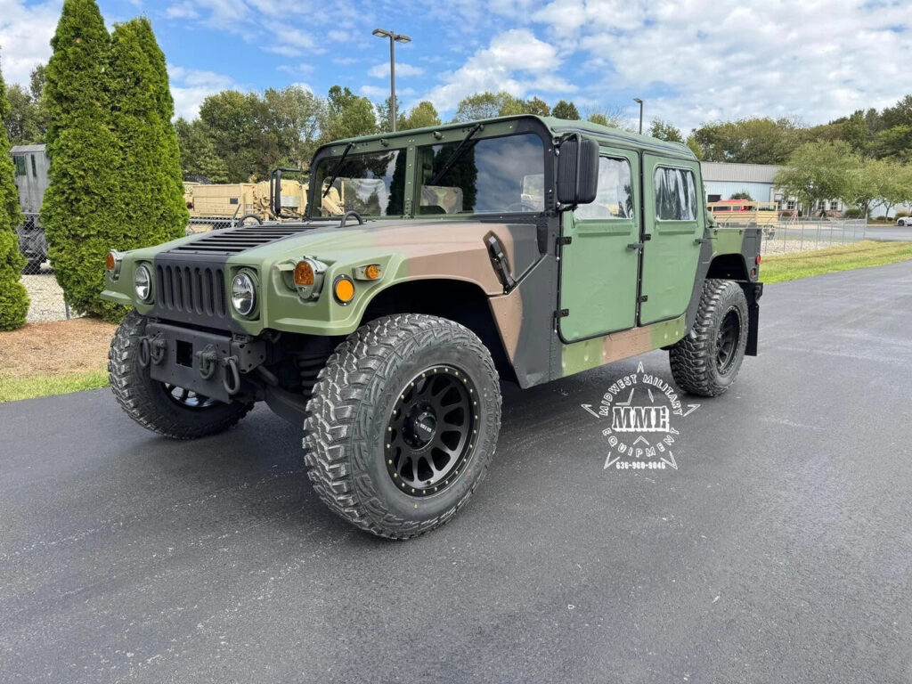 2000 Am General M1097a2 1 1/4 Ton Humvee Hmmwv 4 Speed