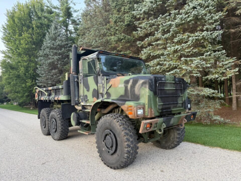 2005 Oshkosh MTVR MK29 6×6 Dump Truck Military off road Diesel for sale