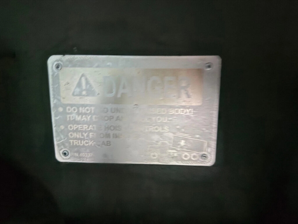 2005 Oshkosh MTVR MK29 6×6 Dump Truck Military off road Diesel