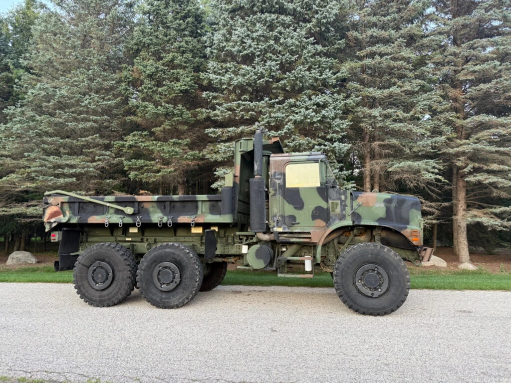 2005 Oshkosh MTVR MK29 6×6 Dump Truck Military off road Diesel
