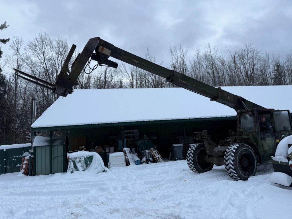 1991 Skytrak 6000m Military off road Telehandler Skylift Forklift