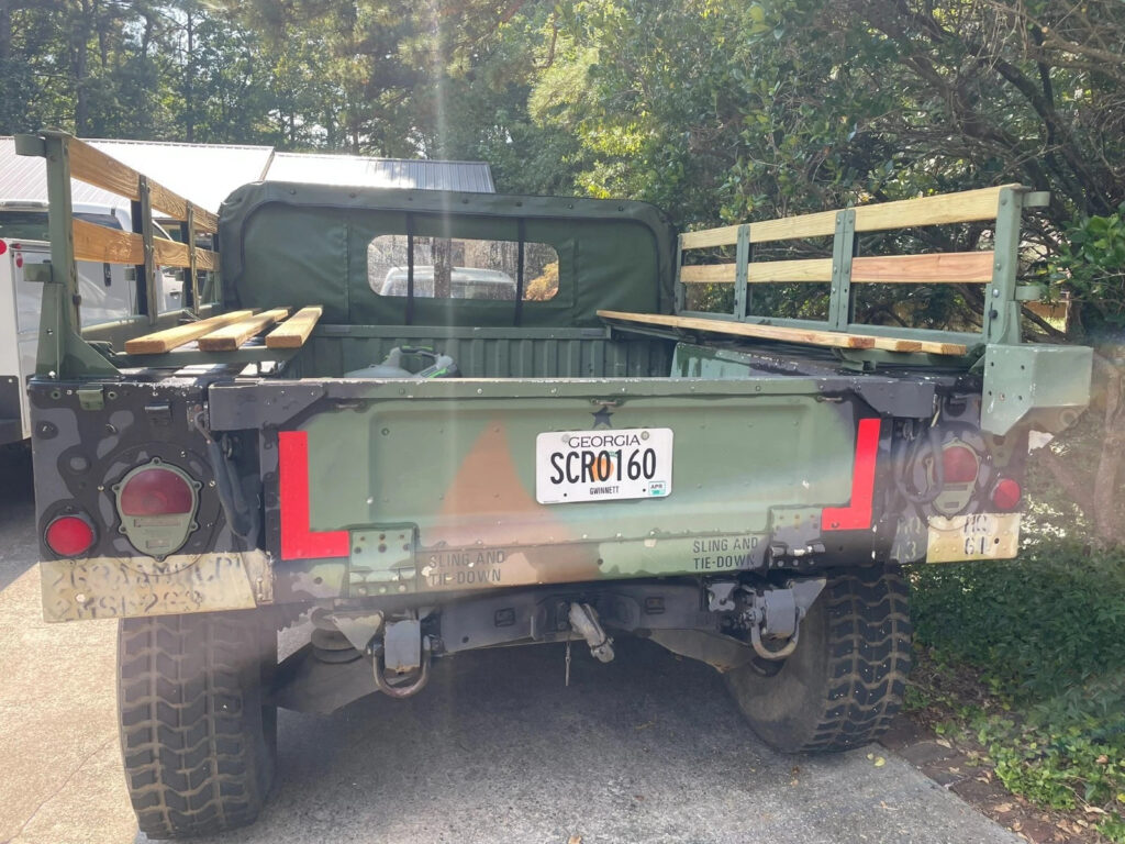 Hmmwv, Humvee 6.2L  M998 2 Seater Pick up Truck