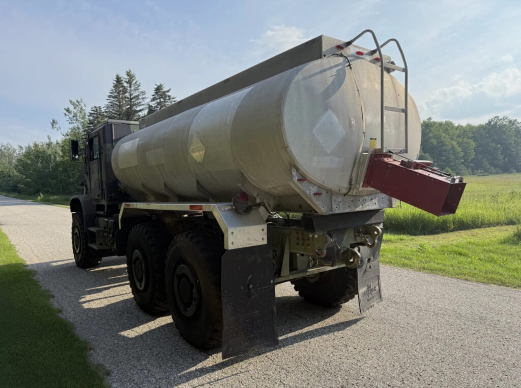 2002 Oshkosh MK23 MTVR 7 ton Water Truck 6×6 Off Road Military Tanker Cat C12