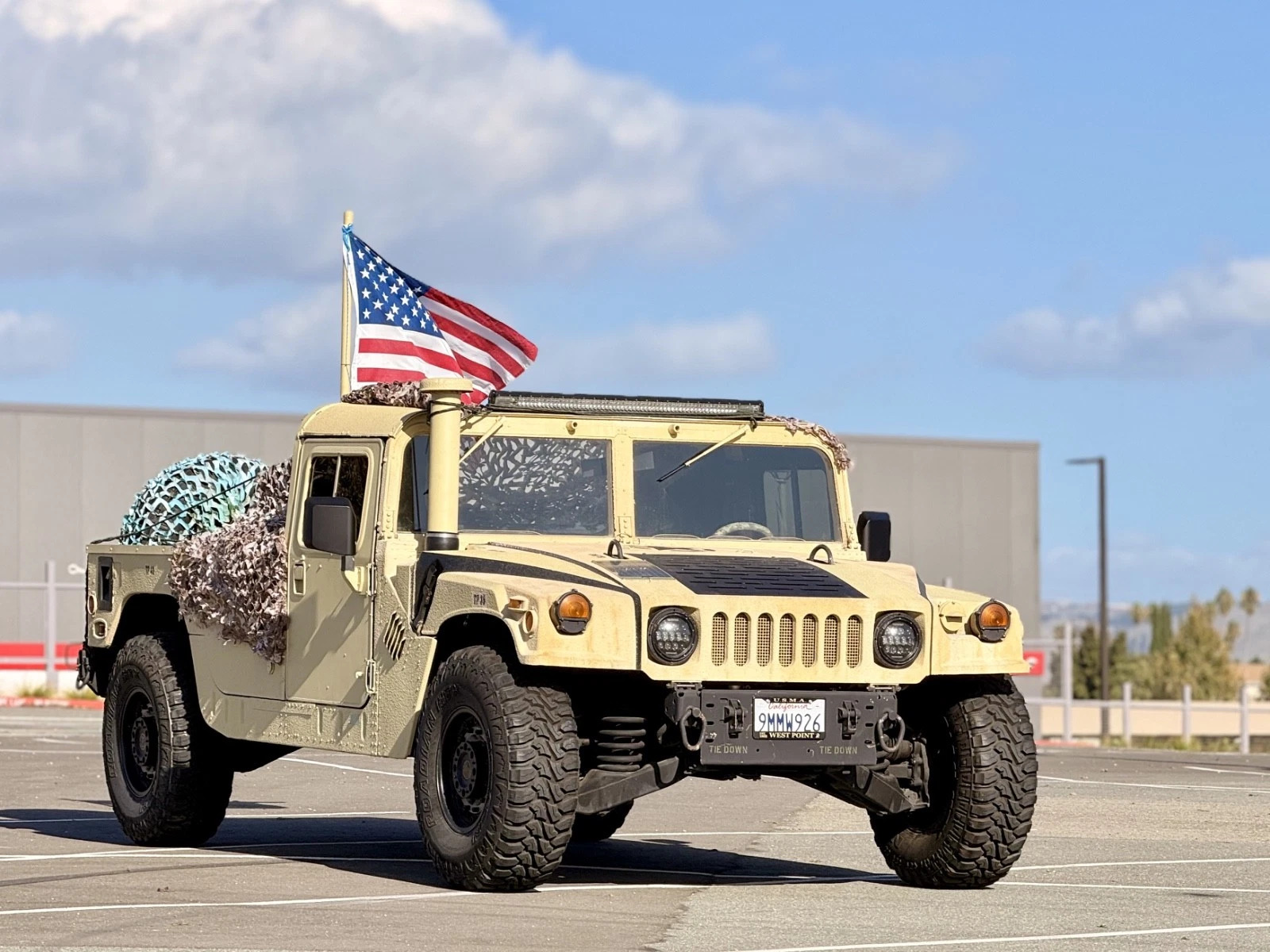CA Plate Military Hmmwv Clean Title M1097a2 Troop Carrier Humvee Hummer ...