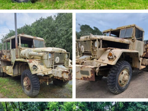 M35a2 2 1/2 Ton, Six Cylinder Multi-Fuel Turbo Cargo Truck, 5 Speed Overdrive for sale