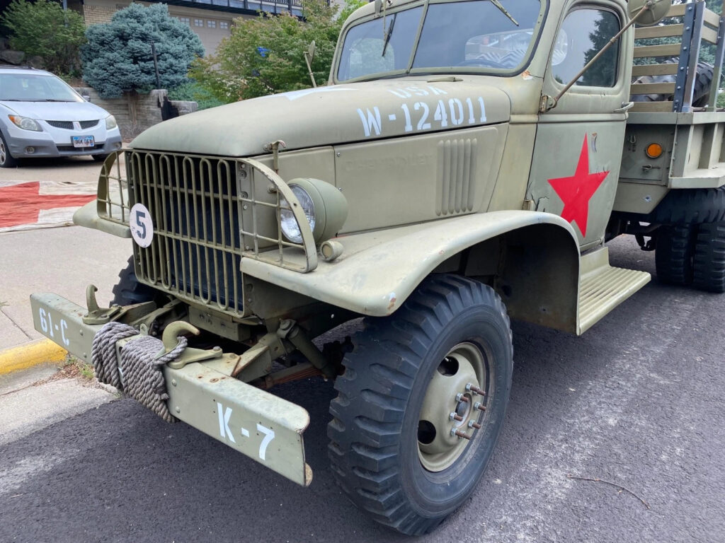 RARE Original WWII US ARMY 1942 Chevy G506 Personal Carrier Truck