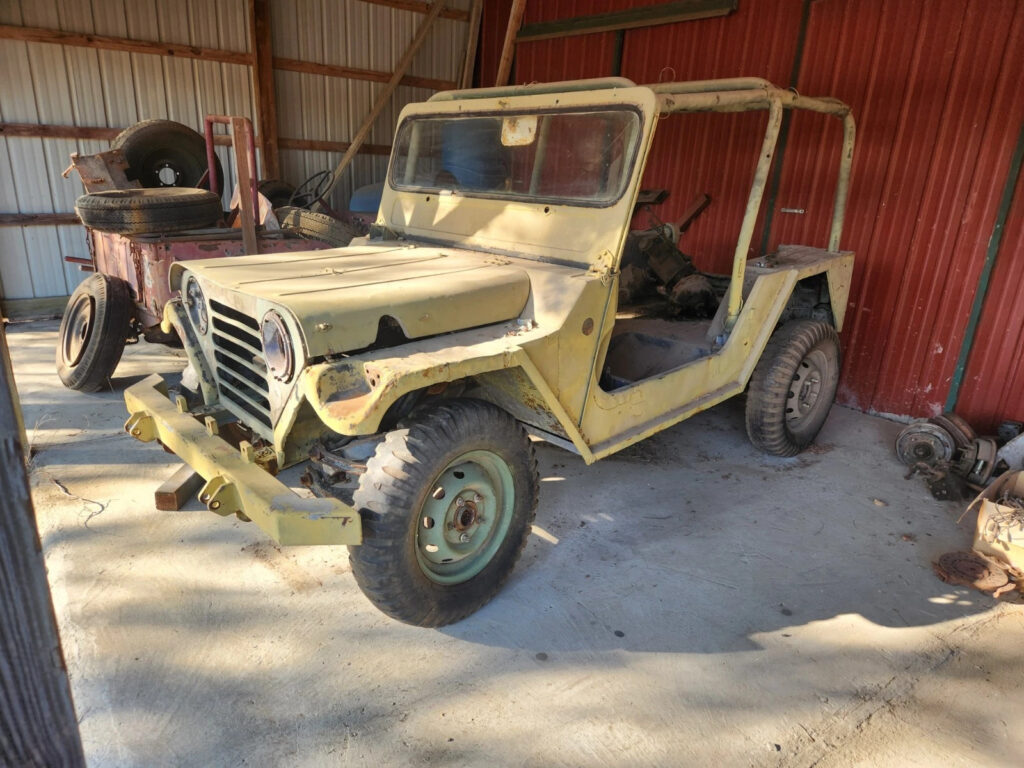1962 M151 Military Jeep Project Some Assembly Required!