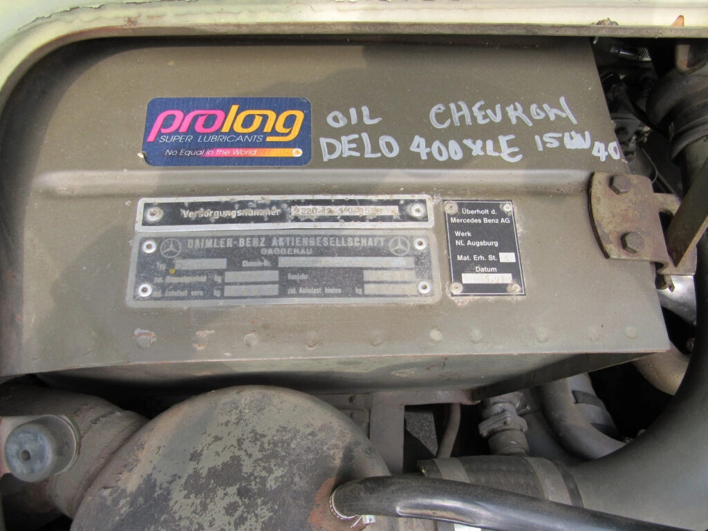 1966 Mercedes-Benz Unimog 404 Signal Van Truck