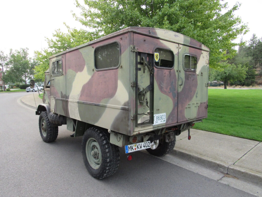 1966 Mercedes-Benz Unimog 404 Signal Van Truck