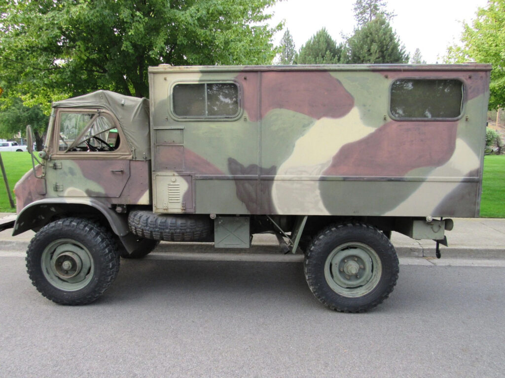 1966 Mercedes-Benz Unimog 404 Signal Van Truck