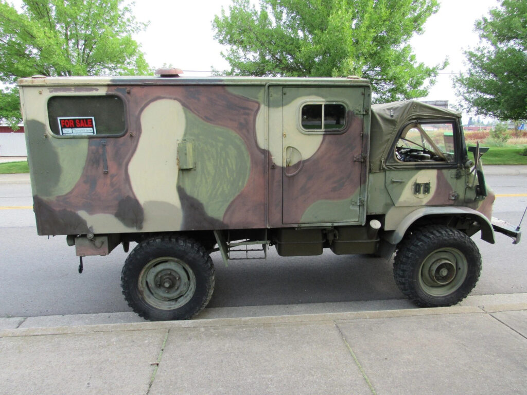 1966 Mercedes-Benz Unimog 404 Signal Van Truck