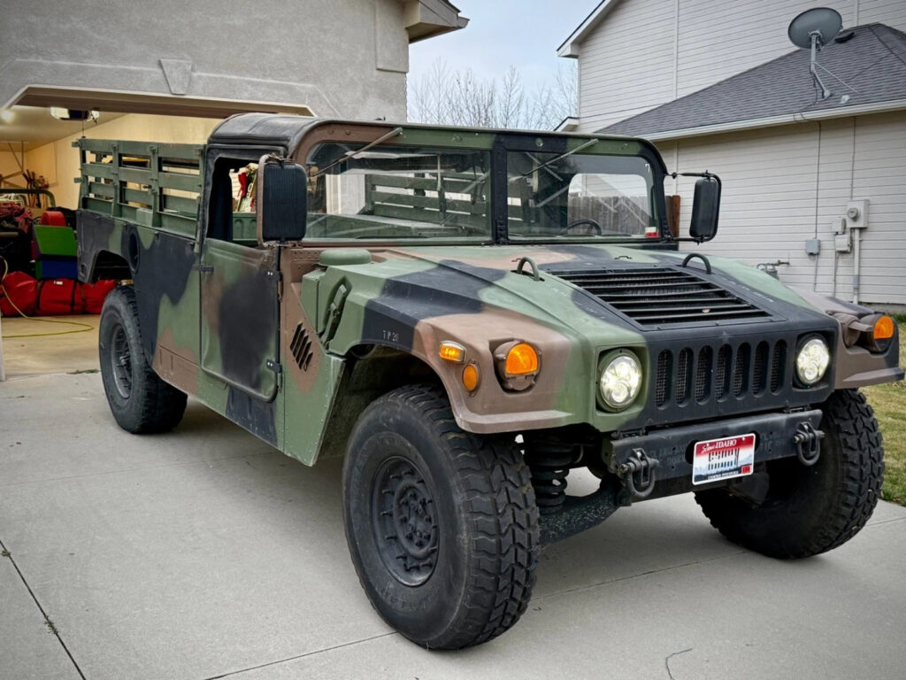 1993 Am General M998 Military Humvee Cargo 4×4 Hmmwv
