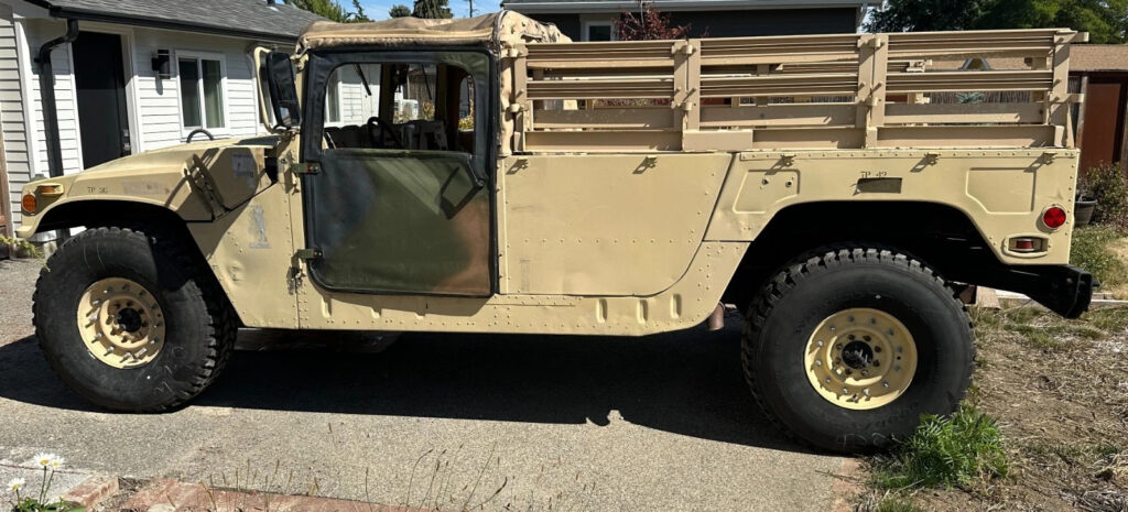 2012 Am General Hmmwv M1097r1 Military Humvee Rebuilt Th400 Runs Great 25k Miles