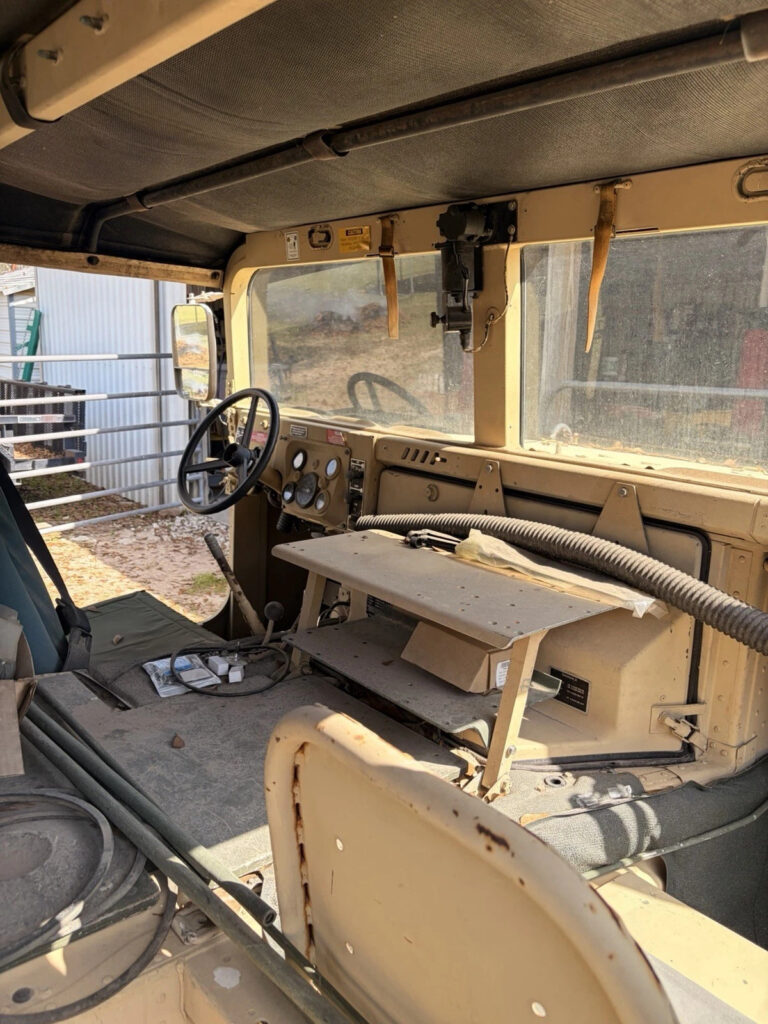 Am General M1097r1 Hmmwv 4 Door Soft Top W/truck Body Runs Great!