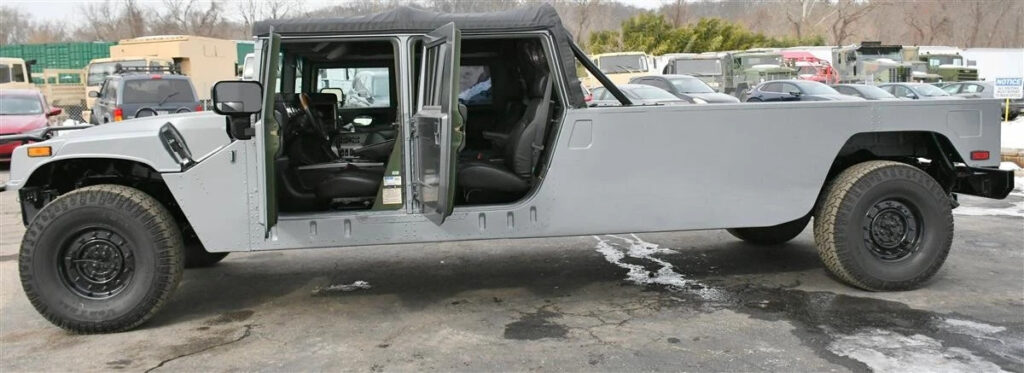 Hummer H1 2004 Extended Length Am General Hmmwv Hummvee