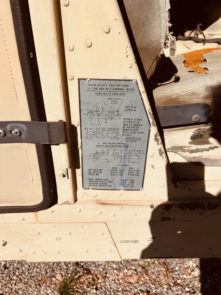 Humvee Military Vehicles for sale