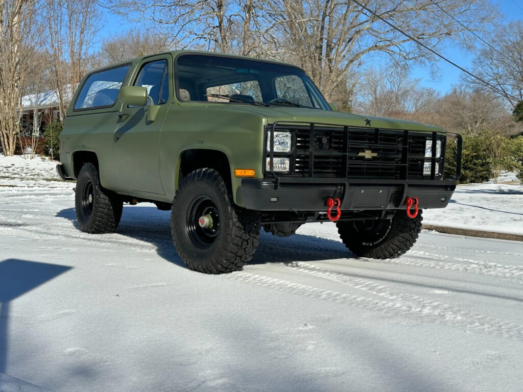 Restored M1009 CUCV Square body Chevy Blazer