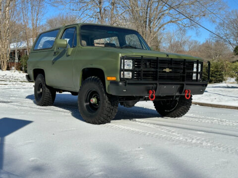 Restored M1009 CUCV Square body Chevy Blazer for sale