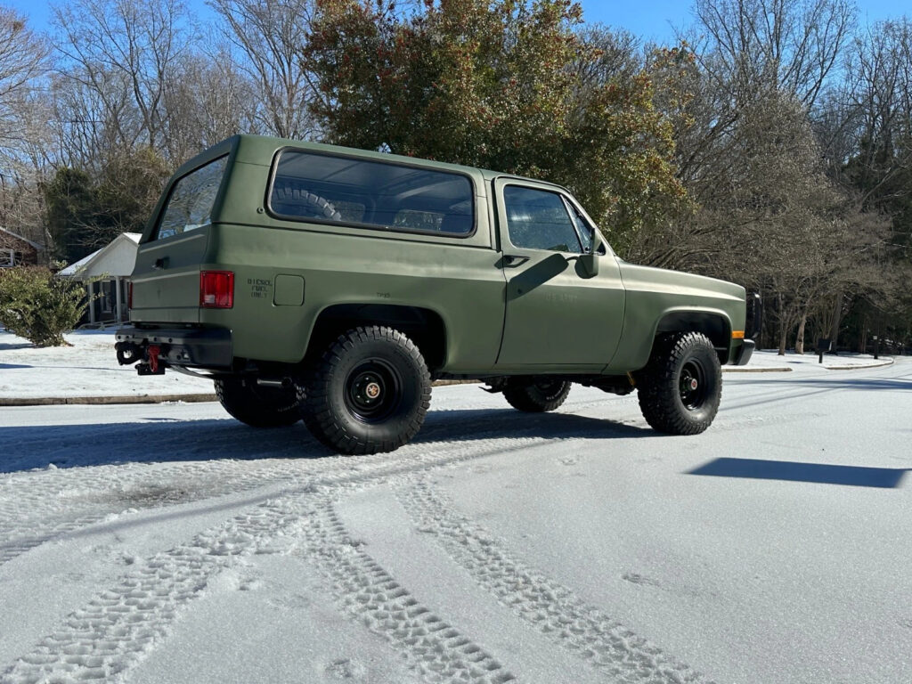 Restored M1009 CUCV Square body Chevy Blazer