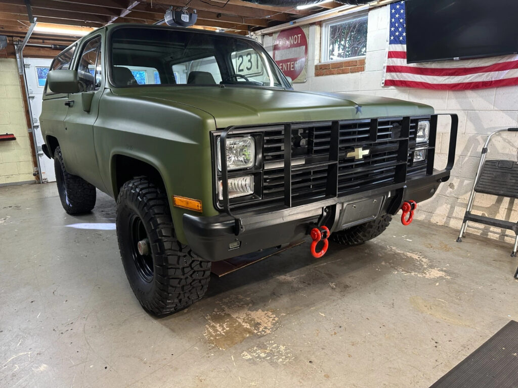 Restored M1009 CUCV Square body Chevy Blazer