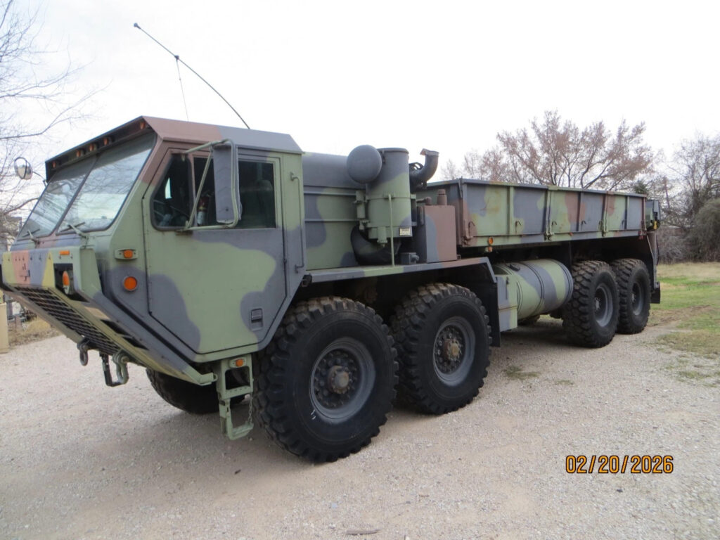 1989 M985 8×8 Hemtt by Oshkosh Military Overhaul in 2006, runs Perfect Titled
