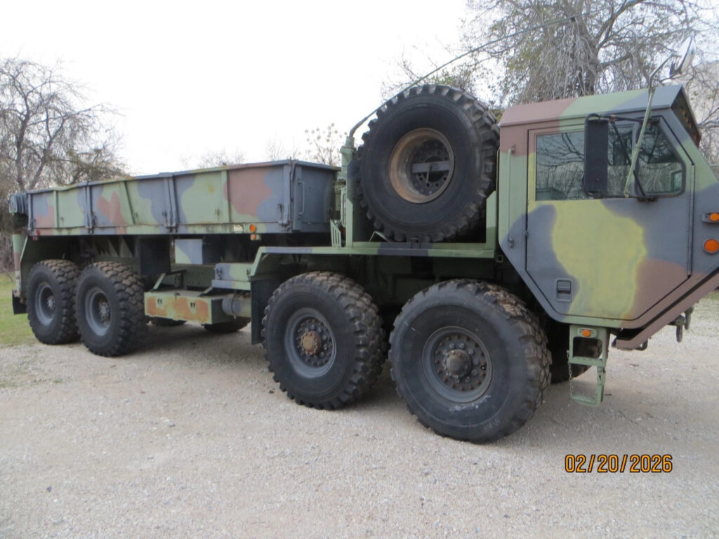 1989 M985 8×8 Hemtt by Oshkosh Military Overhaul in 2006, runs Perfect Titled