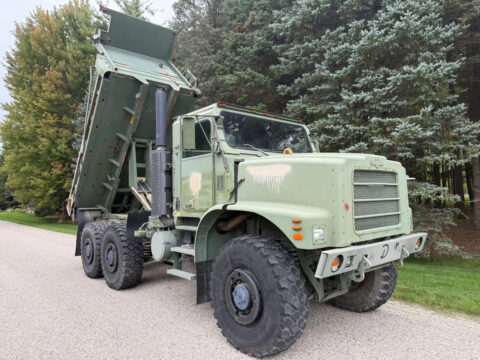 2004 Oshkosh Mk30a1 MTVR 6×6 dump Truck off road Military for sale
