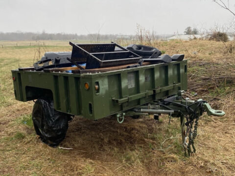 M1102 Military 1.25 Ton Trailer for sale