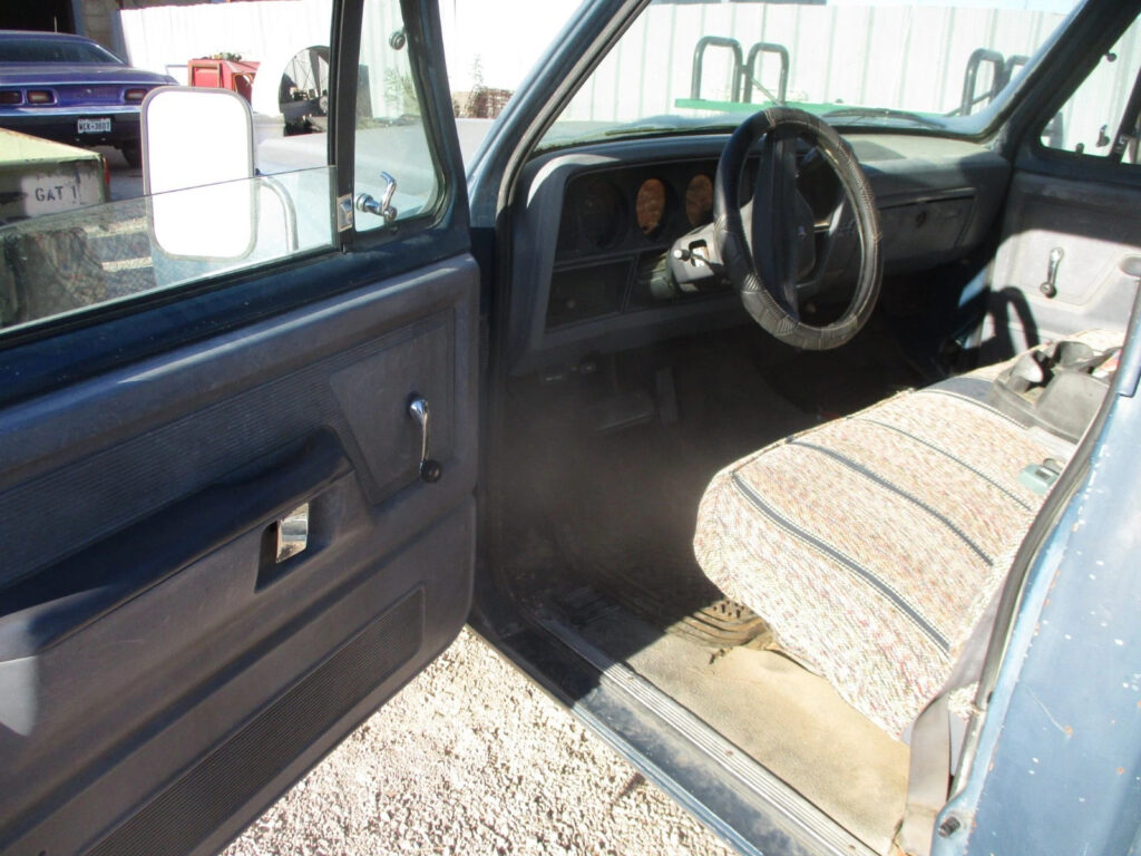 1989 1st Gen Dodge D250 3/4-Ton Pickup Truck, Ex- USAF Air Force, Runs Good, V8