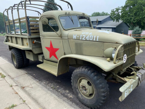 RARE Original WWII US ARMY 1942 Chevy G506 Personal Carrier Truck for sale