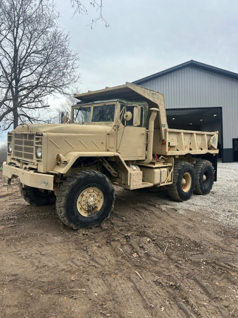 1990 BMY Military Dump Truck M929a2 6×6 Cummins Turbo Diesel