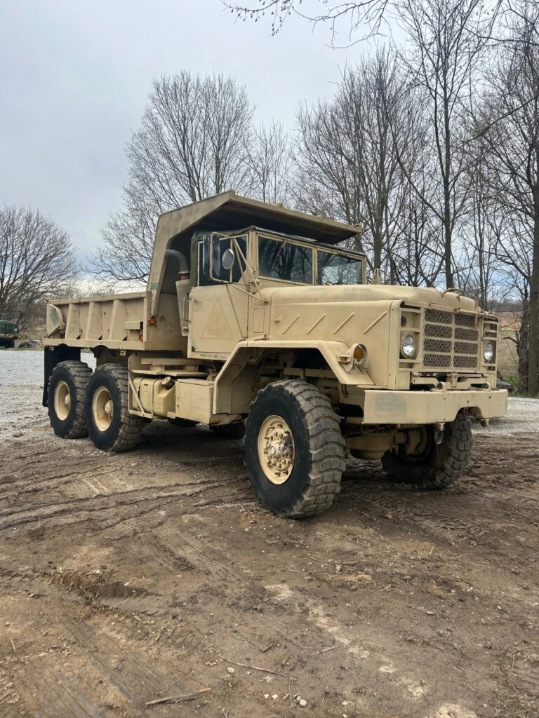 1990 BMY Military Dump Truck M929a2 6×6 Cummins Turbo Diesel
