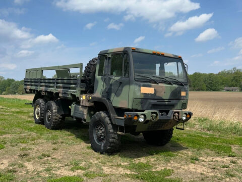 2007 Stewart and Stevenson M1085a1r Extended Frame Cargo Truck 6×6 (6,297 Miles) for sale