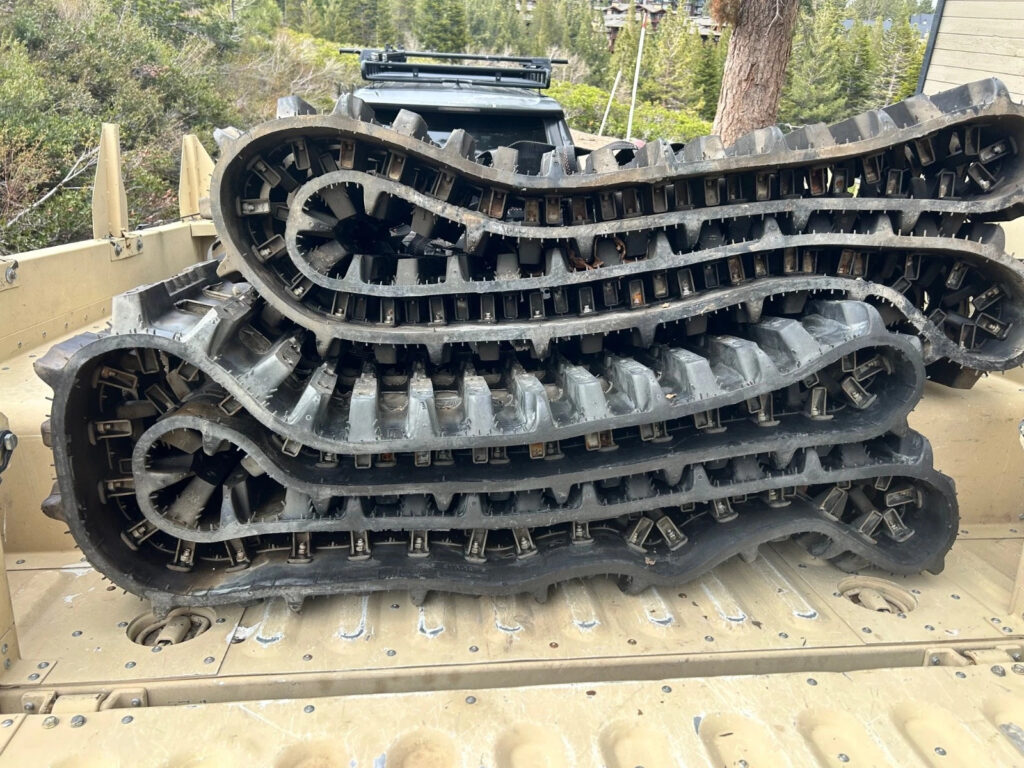 New Tracks for Hagglunds Bv206