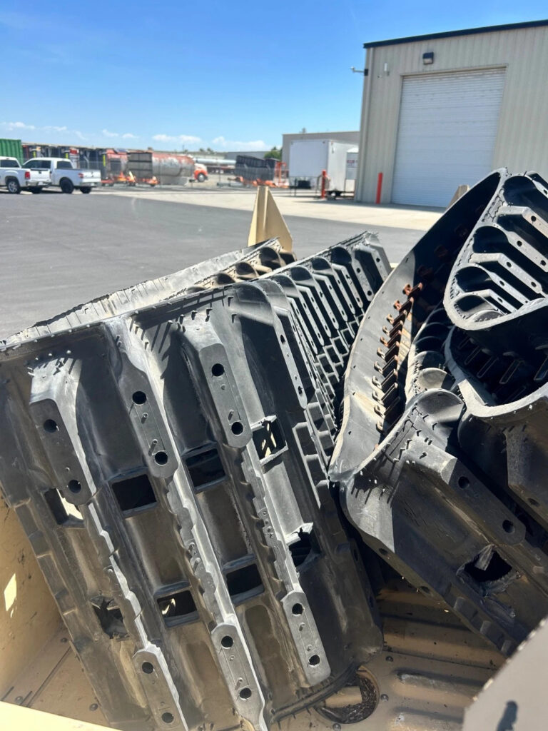 New Tracks for Hagglunds Bv206