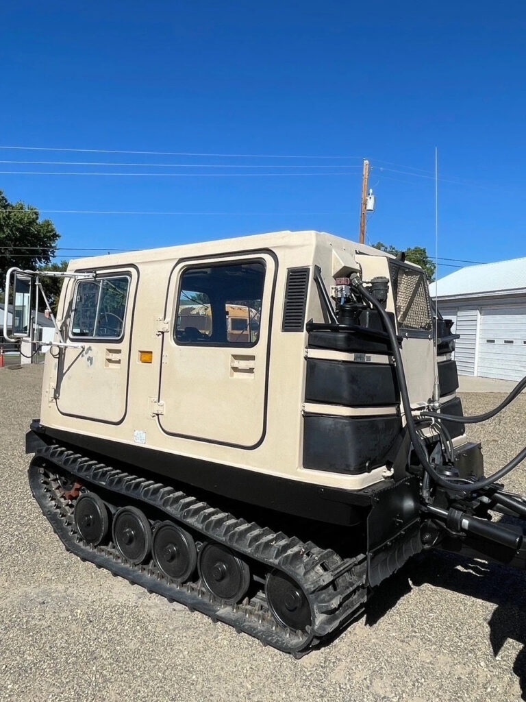 New Tracks for Hagglunds Bv206