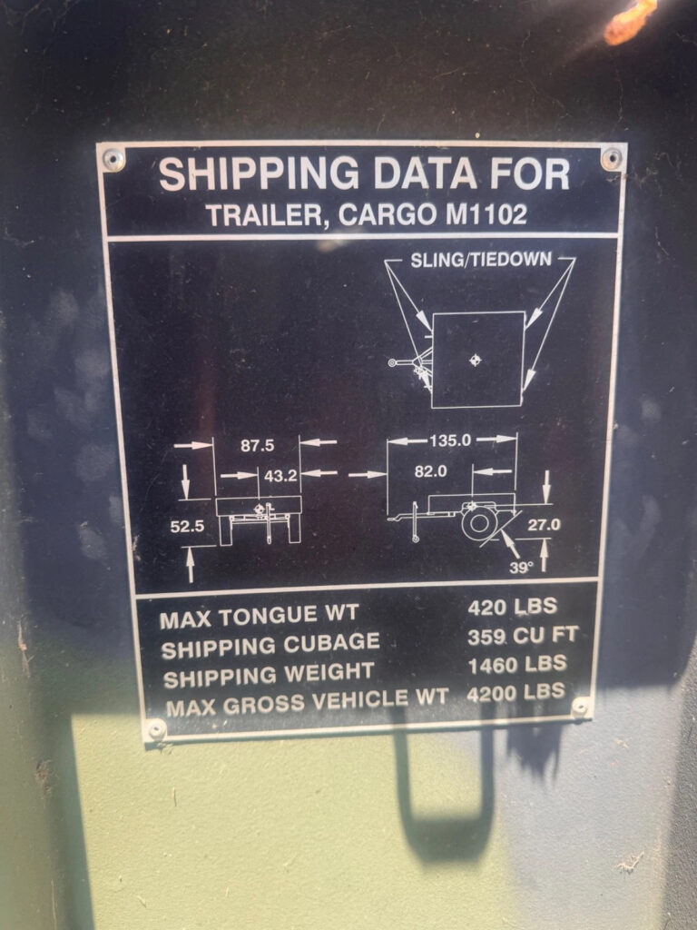 Military Trailer