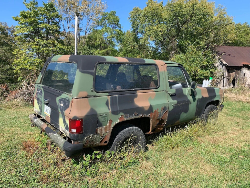 1984 M1009 CUCV All Original 6.2L Detroit Deisel 45K Miles –