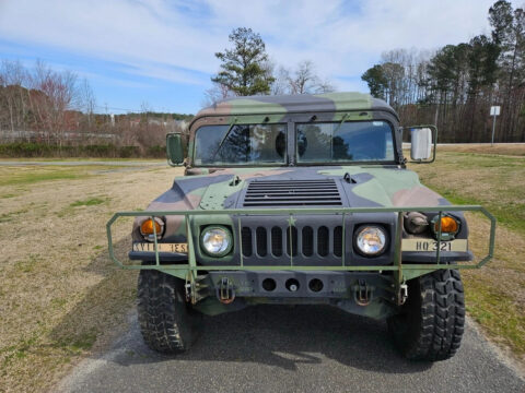 1987 American General Humvee Hmmwv M998 4 X-Doors with Helmet Top – Titled for sale