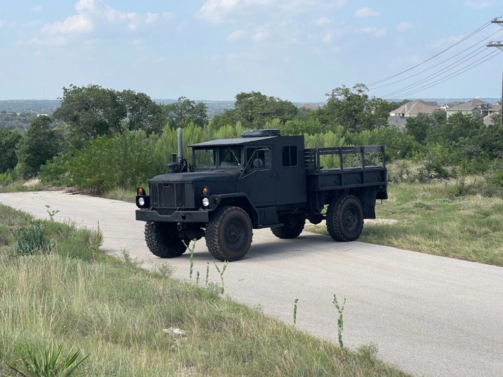 1993 Am General M35a3 Custom Bobbed Deuce Crewcab Caterpillar Turbo Diesel