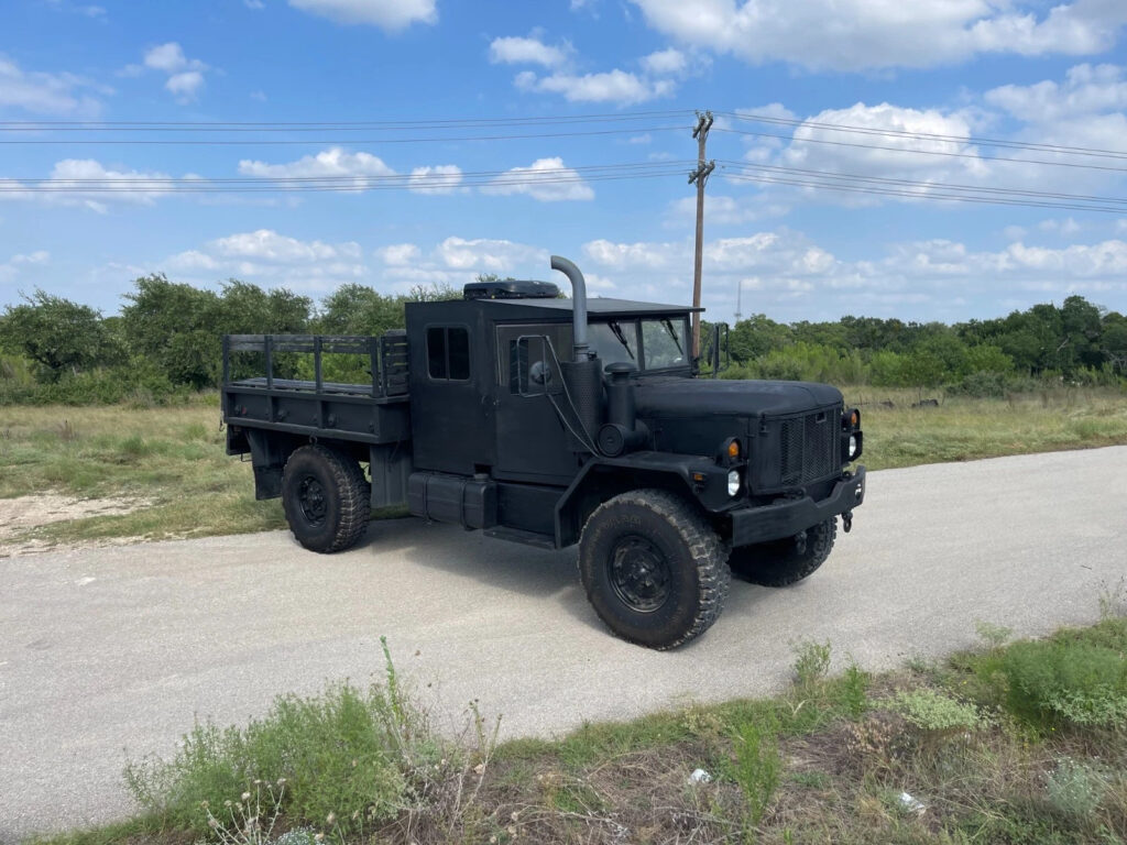 1993 Am General M35a3 Custom Bobbed Deuce Crewcab Caterpillar Turbo Diesel