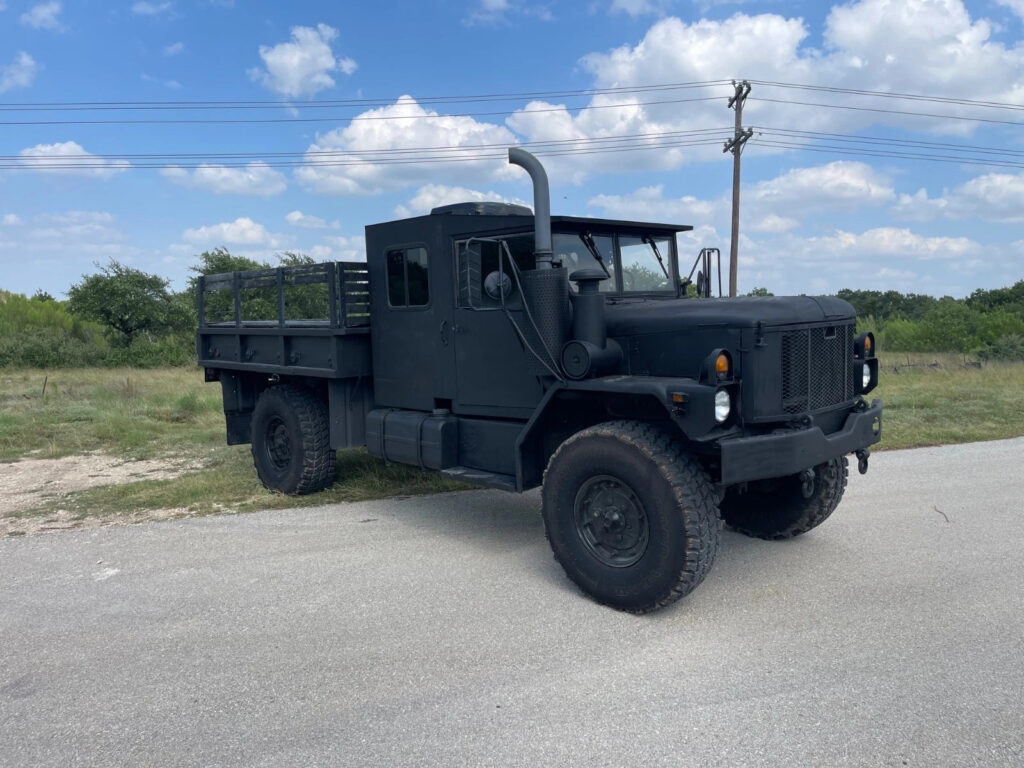1993 Am General M35a3 Custom Bobbed Deuce Crewcab Caterpillar Turbo Diesel