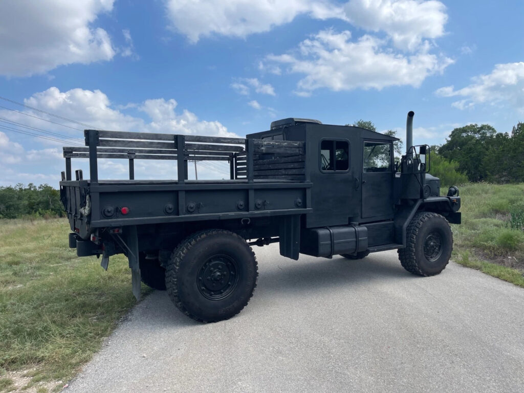 1993 Am General M35a3 Custom Bobbed Deuce Crewcab Caterpillar Turbo Diesel