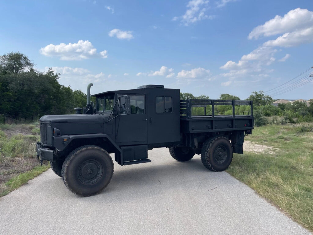 1993 Am General M35a3 Custom Bobbed Deuce Crewcab Caterpillar Turbo Diesel