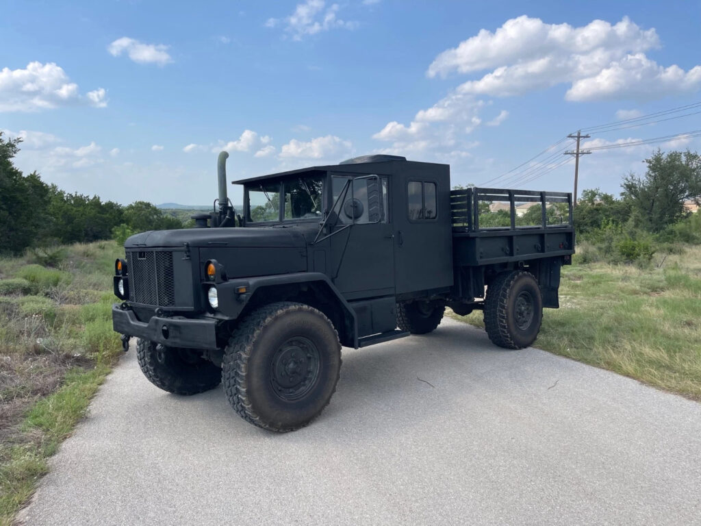 1993 Am General M35a3 Custom Bobbed Deuce Crewcab Caterpillar Turbo Diesel