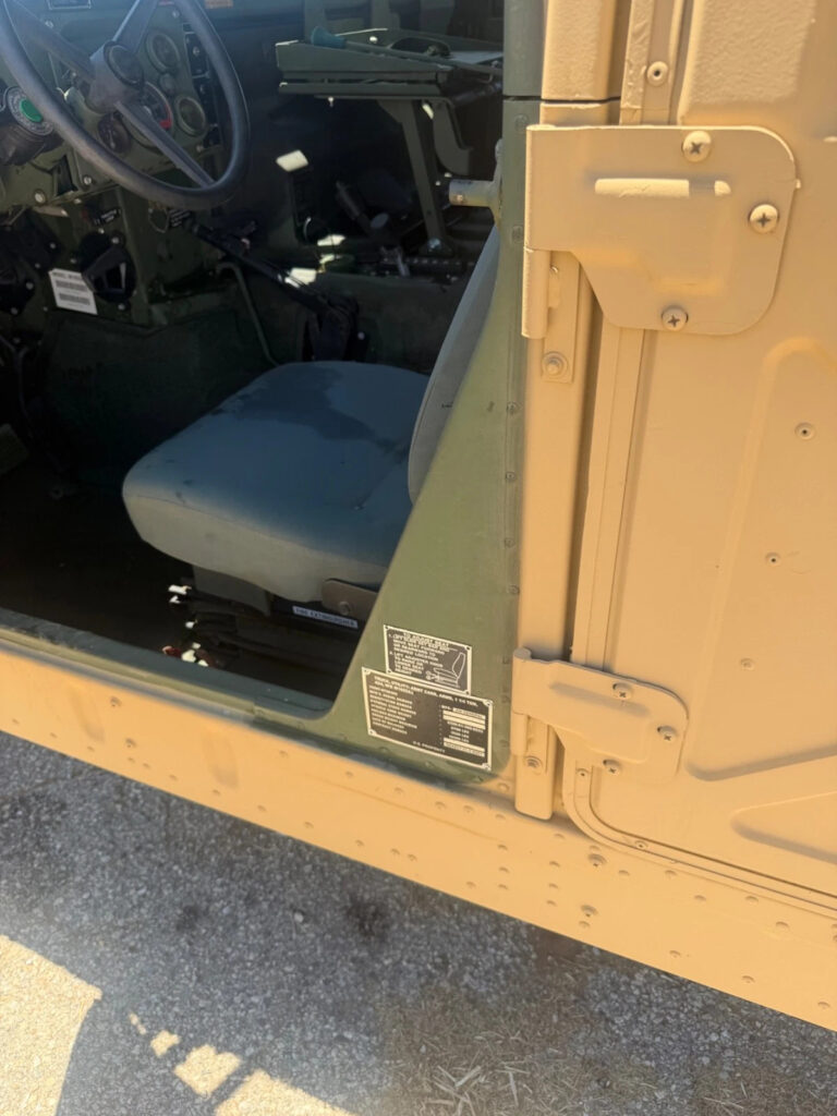 2001 Am General M1025a2 Hmmwv with Winch
